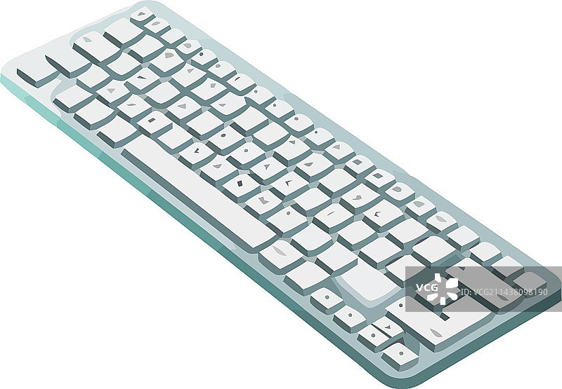 现代电脑键盘技术图标图片素材