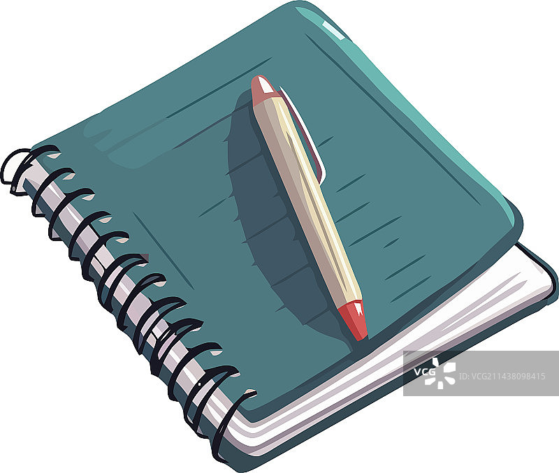 创意学生素描笔记本页面图片素材