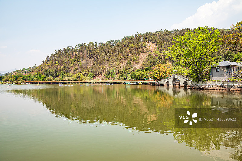 四川省凉山彝族自治州西昌市邛海风光图片素材
