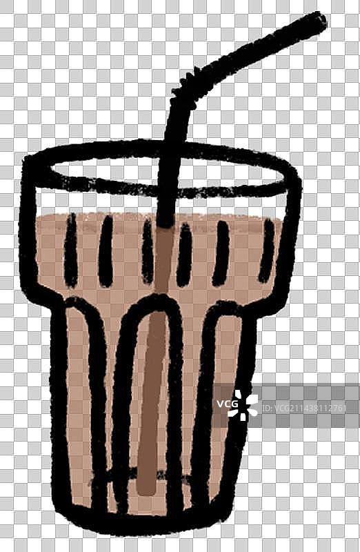 一杯冰咖啡图片素材