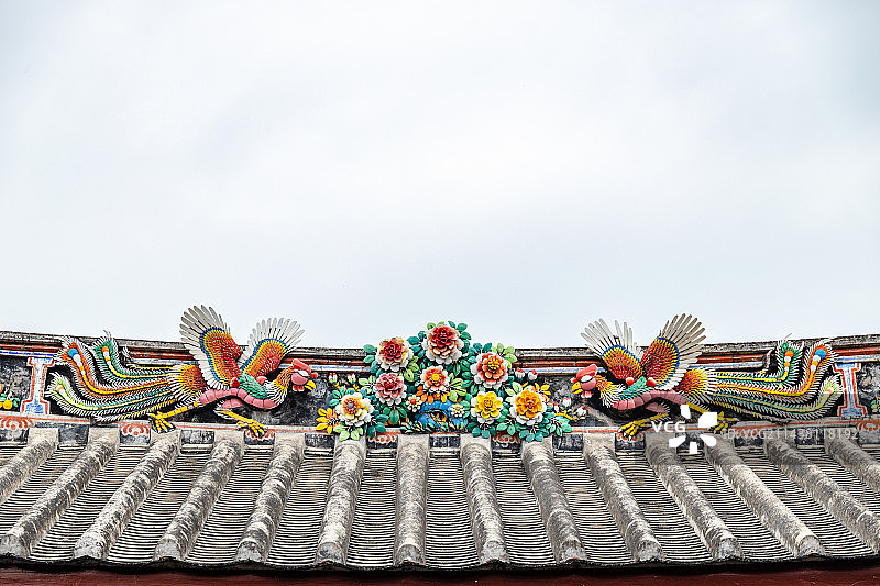 中国广东省揭阳市榕城区揭阳古城许氏宗祠图片素材