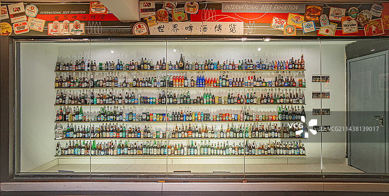 青岛博物馆啤酒图片素材