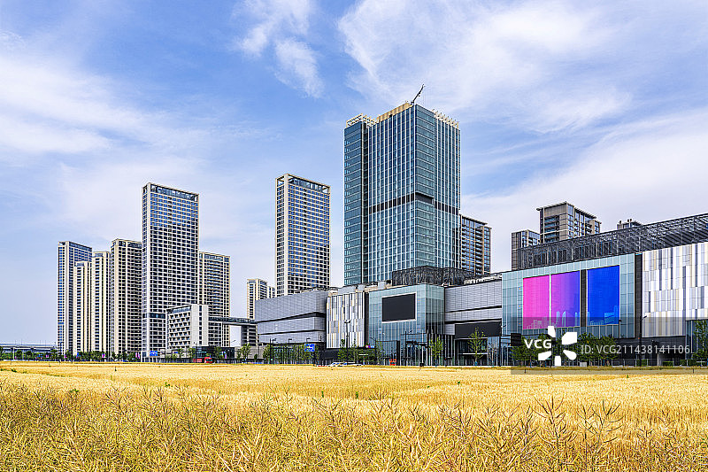 杭州亚运村的运动员村图片素材