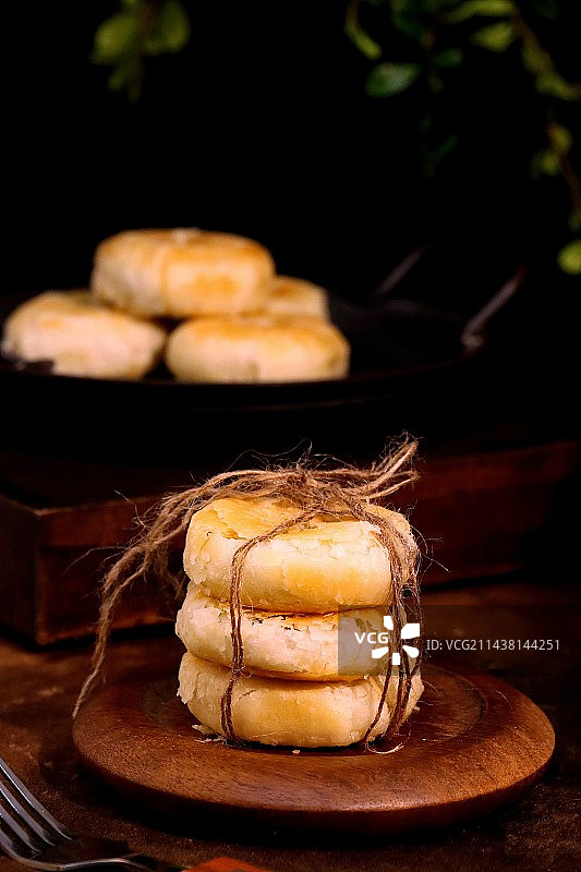 红豆馅饼图片素材