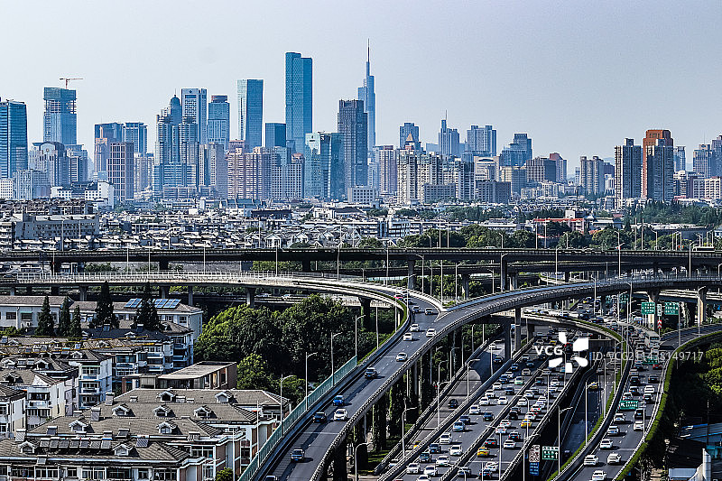 南京城市风光图片素材
