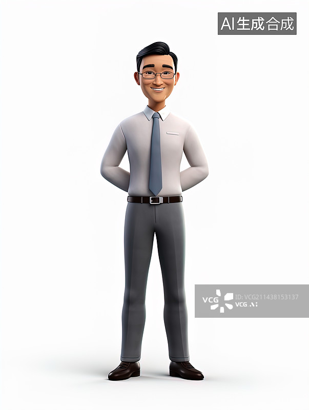 【AI数字艺术】医生，护士，3D，角色图片素材