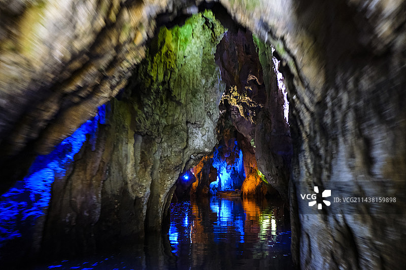 贵州省安顺市龙宫景区美丽风景图片素材