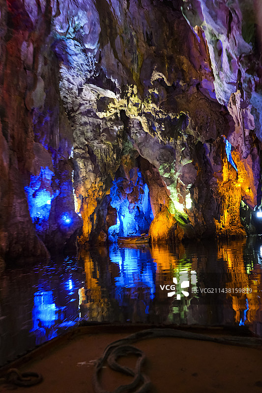 贵州省安顺市龙宫景区美丽风景图片素材