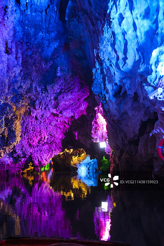 贵州省安顺市龙宫景区美丽风景图片素材