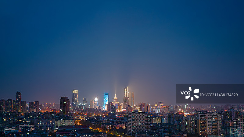 无锡梁溪区夜景图片素材