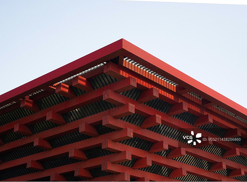 中华艺术宫的一角图片素材