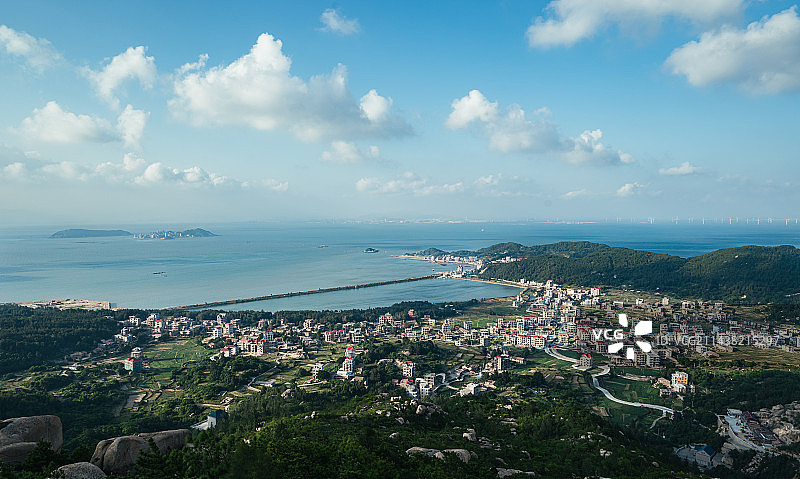 汀港山图片素材