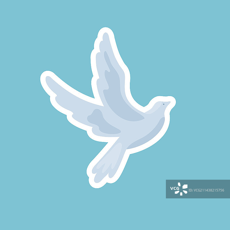 复古嬉皮士徽章鸽子图片素材