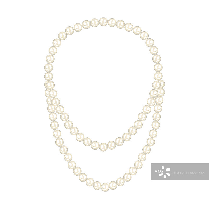 珍珠项圈颈链珠宝图片素材