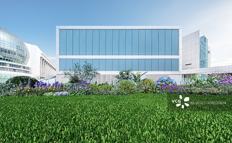 上海城市风光全景图片素材