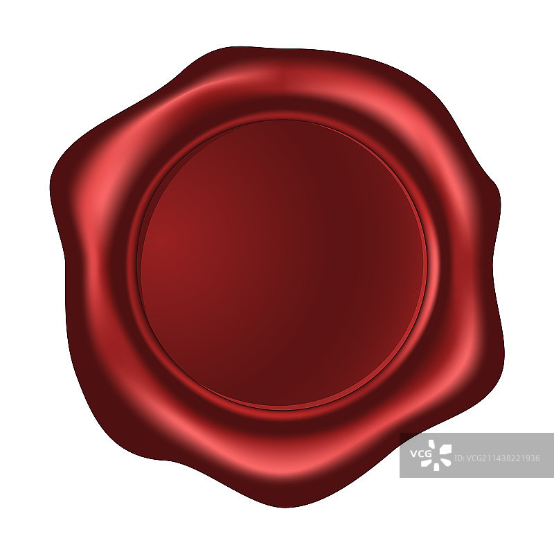 白色圆形勃艮第古董蜡印图片素材