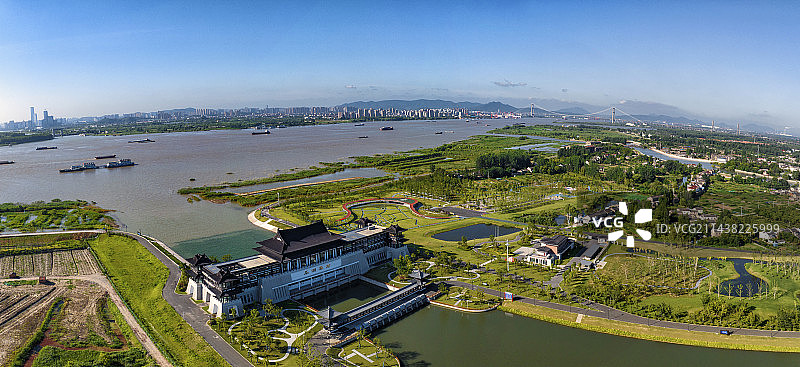 瓜州泵站图片素材