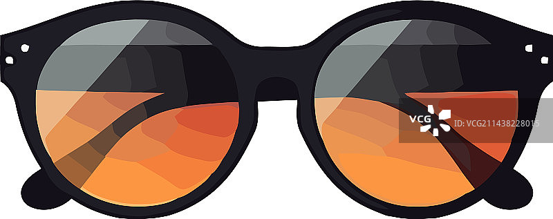 夏季时尚太阳镜图片素材