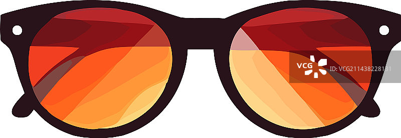 夏季时尚太阳镜图片素材