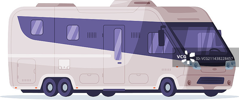 现代房车露营车图片素材
