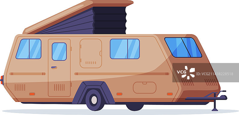 露营拖车或旅行车旅游图片素材