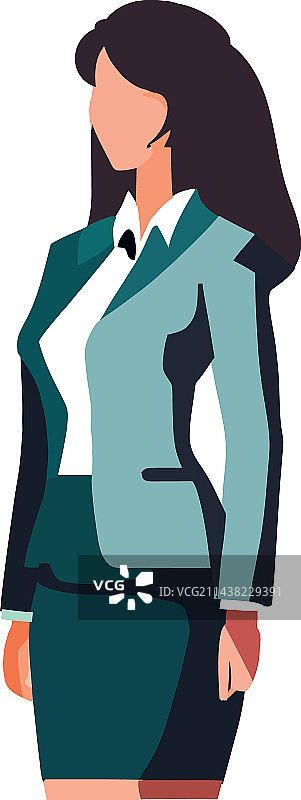 成功的职业女商人图片素材