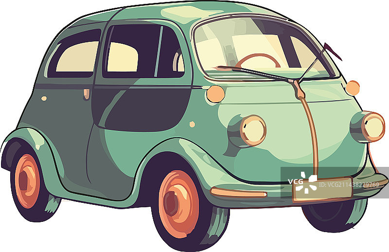 复古汽车驾驶探险之旅图片素材