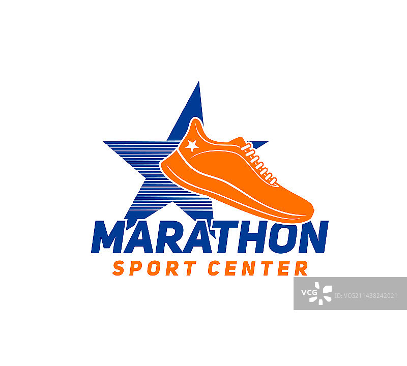 马拉松运动中心图标或符号图片素材