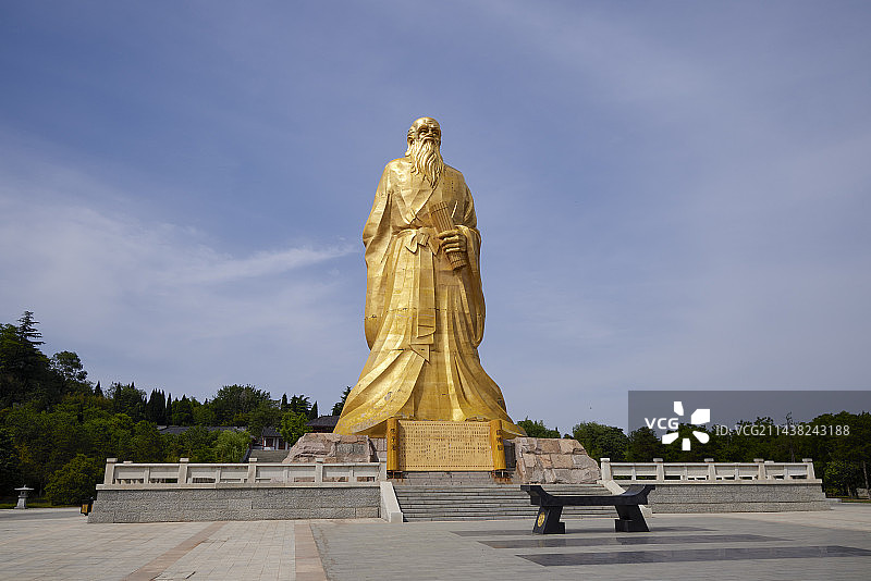 河南省三门峡市灵宝市函谷关风光图片素材