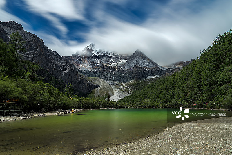 稻城亚丁珍珠海图片素材