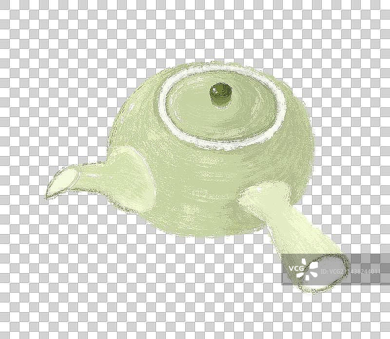 茶具侧把壶茶壶元素图片素材