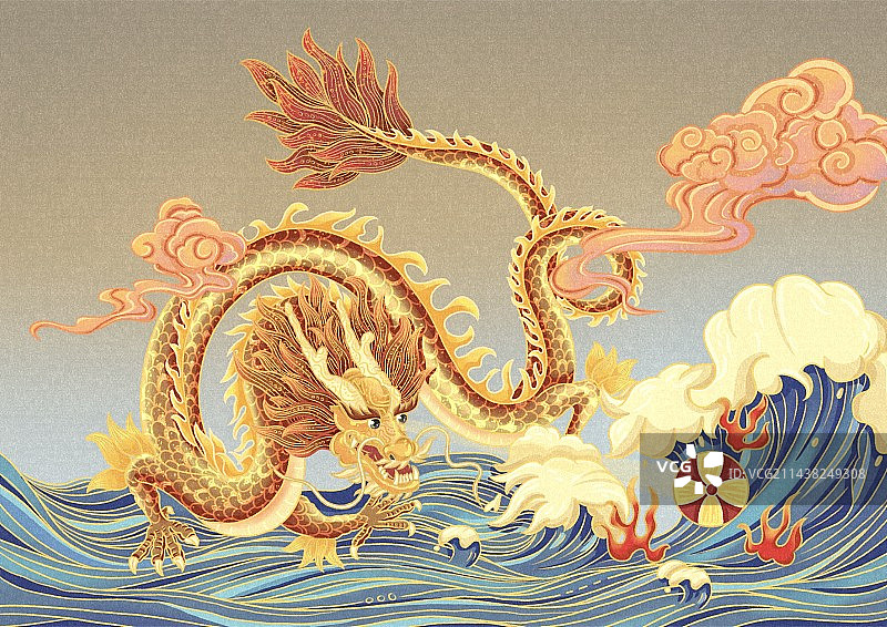 国潮龙图片素材