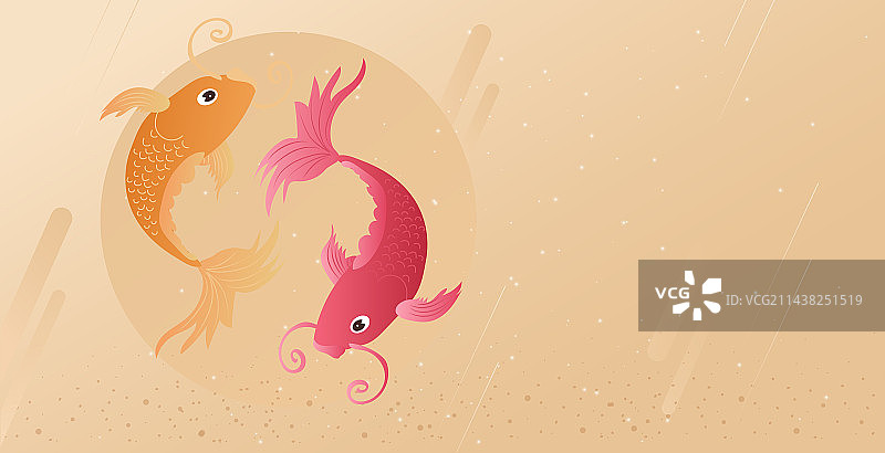 春节幸运双十一购物电商新年年货节恭贺新年锦鲤祈福图片素材