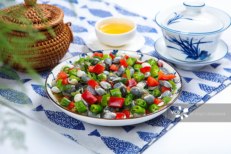 特色生腌菜生腌泥螺蛳图片素材