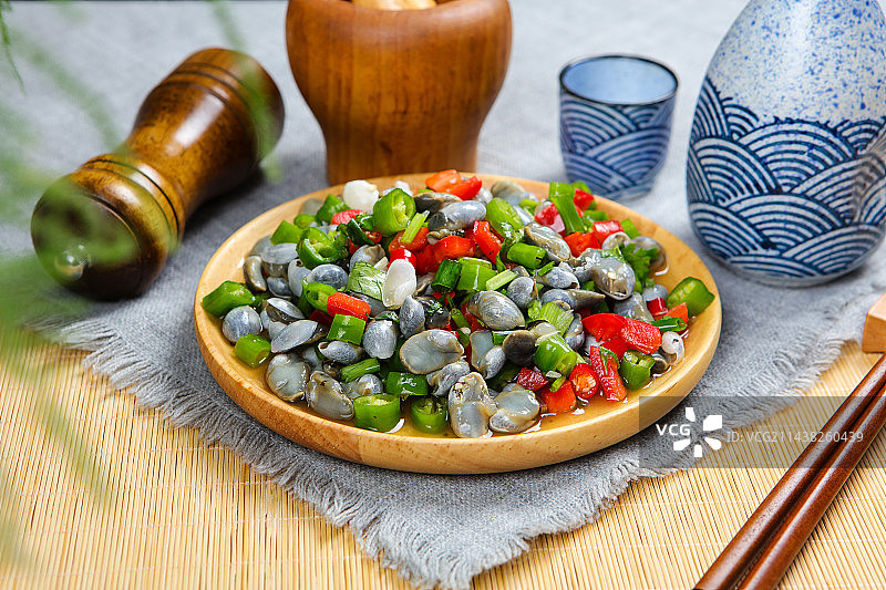 特色生腌菜生腌泥螺蛳图片素材