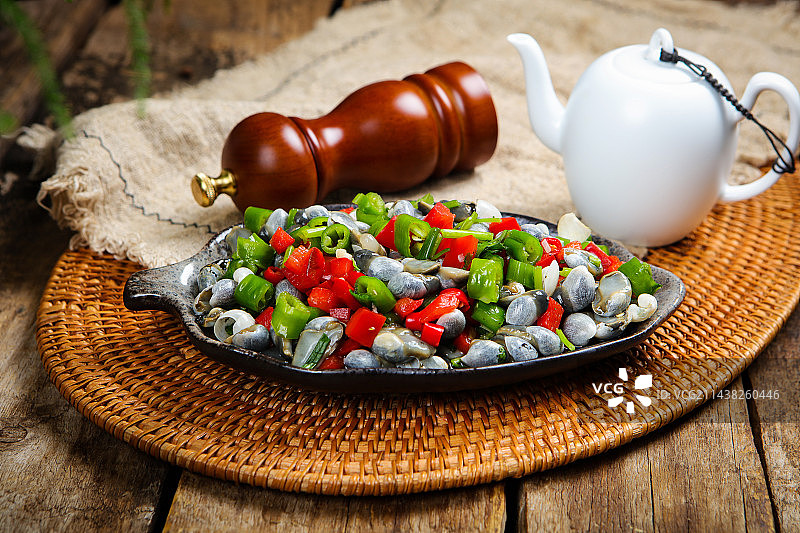 特色生腌菜生腌泥螺蛳图片素材