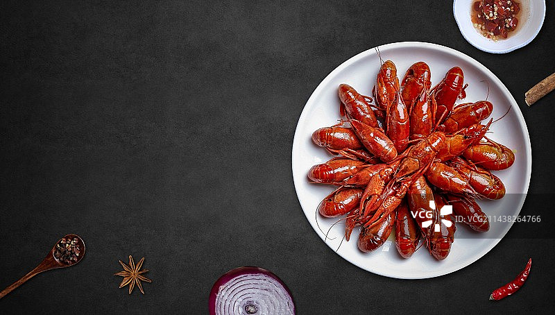 啤酒小龙虾拍摄图片素材