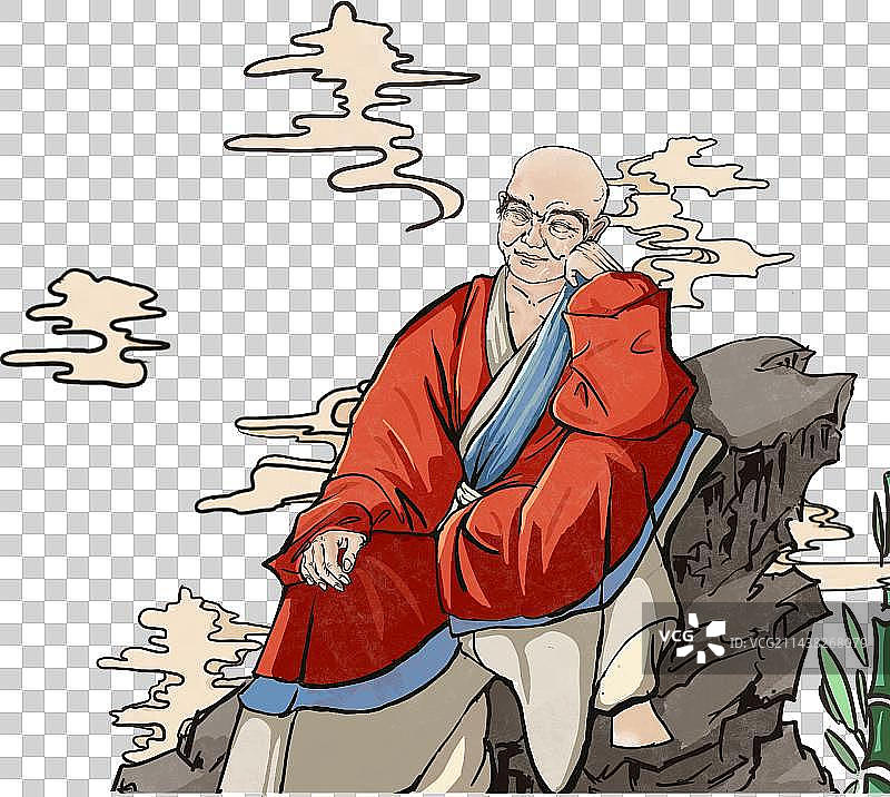 欢喜罗汉图片素材