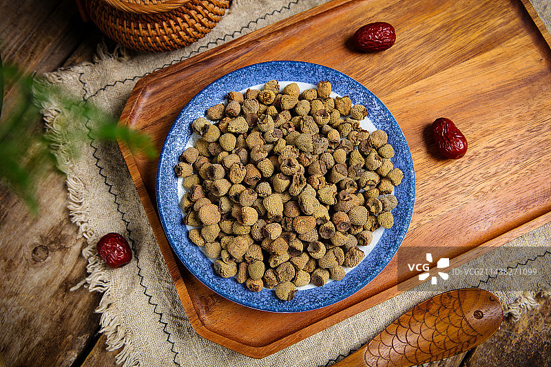 药用植物中医药材覆盆子图片素材