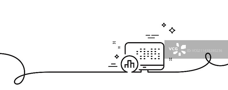 报告统计线条图标 柱状图标志图片素材