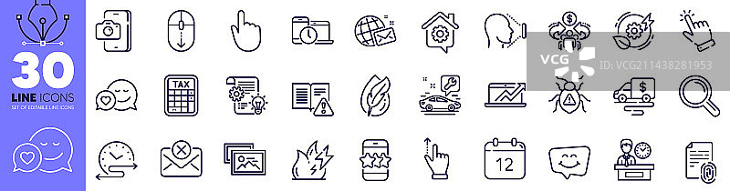 现金转账电话照片和销售图表线图片素材