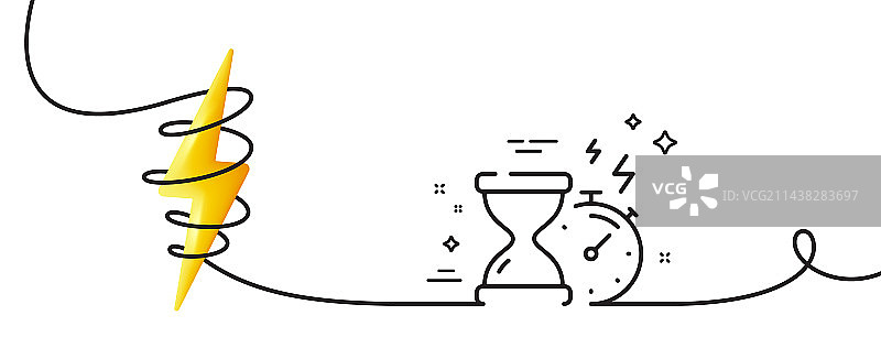 沙漏计时器线条图标秒表时间标志图片素材