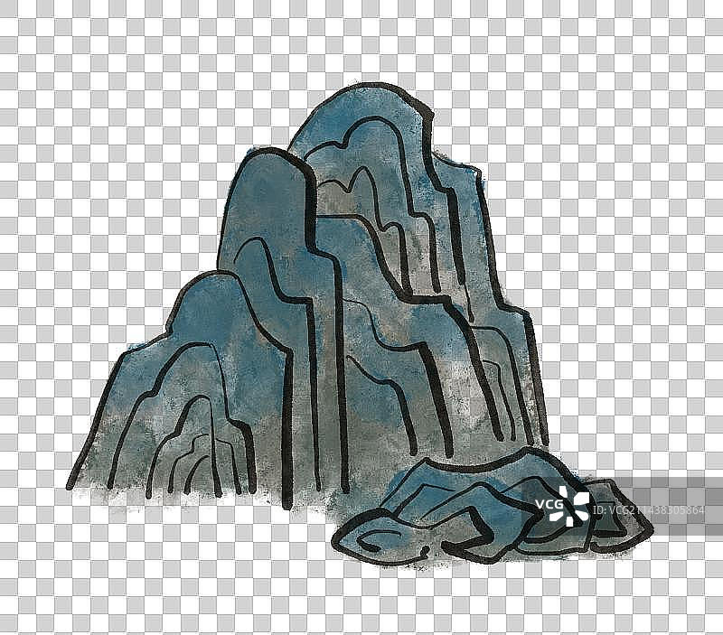 古风建筑园林元素图片素材