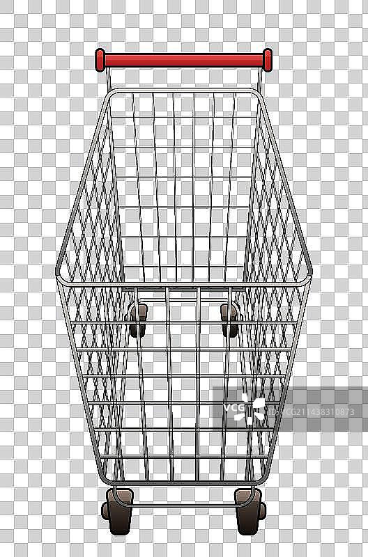 618购物-一家人购物图片素材