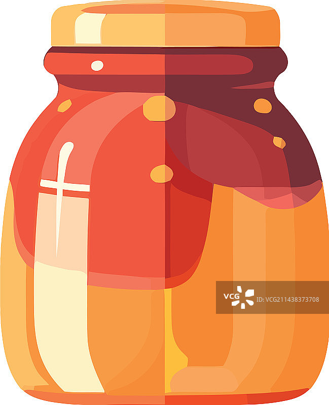 令人愉悦的有机蜂蜜罐图片素材