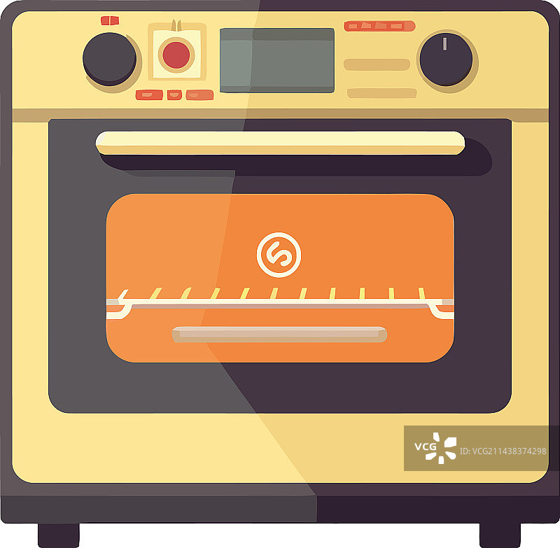 现代厨房电器炉灶图标图片素材