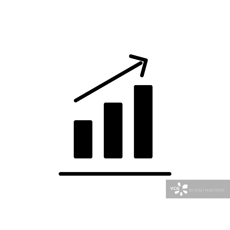 增长图表图标图片素材