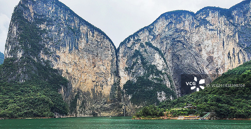 恩施清江蝴蝶崖图片素材