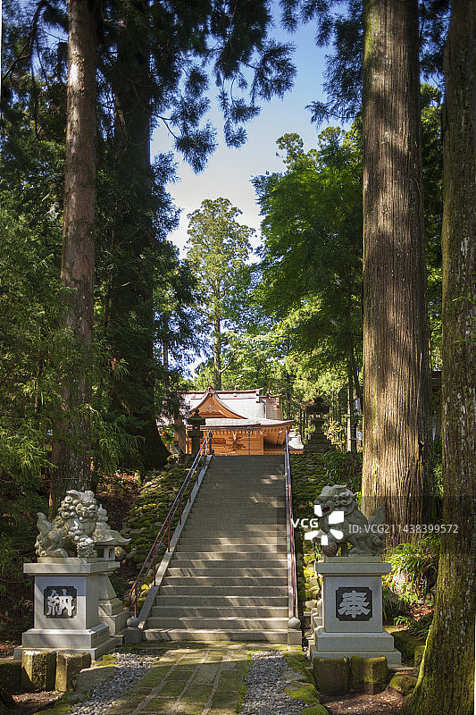 静冈县裾野市须山浅间神社图片素材
