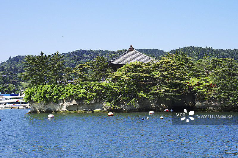 宫城县松岛湾五大堂图片素材